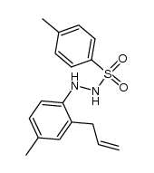 N'-(2-allyl-4-methylphenyl)-4-methylbenzenesulfonohydrazide Structure