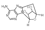 5-脱氧-8,5-环腺苷酸结构式
