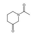 1-乙酰基哌啶-3-酮结构式
