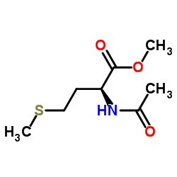 N-乙酰-L-蛋氨酸甲酯结构式