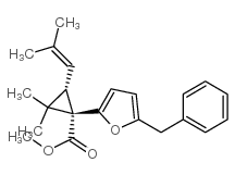 右旋苄呋菊酯结构式