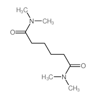 N1,N1,N6,N6-Tetramethyladipamide Structure