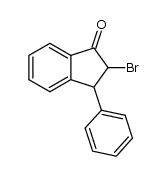2-bromo-3-phenyl-1-indanone结构式