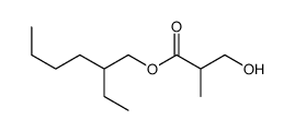 2-ethylhexyl 3-hydroxy-2-methylpropanoate Structure
