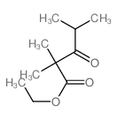 ethyl 2,2,4-trimethyl-3-oxo-pentanoate结构式