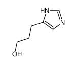 3-(1H-咪唑-5-基)丙-1-醇结构式
