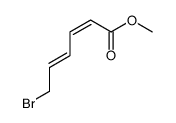 (2E,4E)-6-溴己-2,4-二烯酸甲酯结构式
