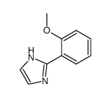 2-(2-METHOXY-PHENYL)-1H-IMIDAZOLE结构式