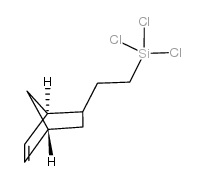 norbornenylethyltrichlorosilane Structure