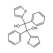 1,2-diphenyl-1,2-di(thiophen-2-yl)ethane-1,2-diol结构式