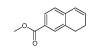 7,8-dihydronaphthalene-2-carboxylic acid methyl ester Structure