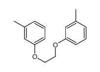 1,2-双(间甲苯氧基)乙烷结构式