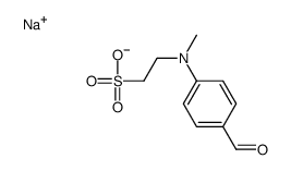 2-((4-甲酰基苯基)(甲基)氨基)乙磺酸钠结构式