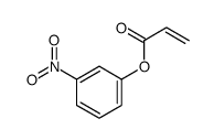 (3-nitrophenyl) prop-2-enoate结构式