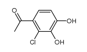 2-chloro-3',4'-dihydroxyacetophenone Structure