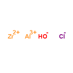 Aluminum zirconium chloride hydroxide Structure