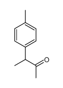 3-(4-methylphenyl)butan-2-one结构式