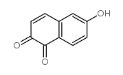 6-羟基萘-1,2-二酮结构式
