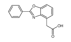 2-(2-phenylbenzooxazol-4-yl)acetic acid结构式