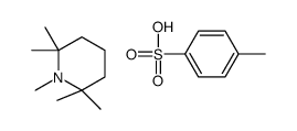 4-methylbenzenesulfonic acid,1,2,2,6,6-pentamethylpiperidine Structure