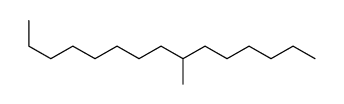 7-methylpentadecane结构式