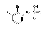 2,3-dibromopyridine,sulfuric acid Structure
