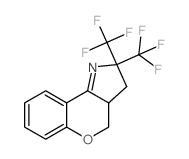 [1]Benzopyrano[4,3-b]pyrrole, 2,3,3a,4-tetrahydro-2,2-bis(trifluoromethyl)- picture