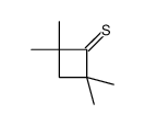 2,2,4,4-tetramethylcyclobutane-1-thione Structure