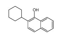 2-cyclohexylnaphthalen-1-ol Structure