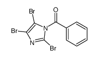 phenyl-(2,4,5-tribromoimidazol-1-yl)methanone结构式
