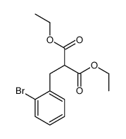 2-(2-溴苄基)丙二酸二乙酯结构式