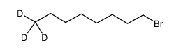 1-溴辛烷-D3结构式