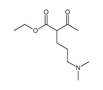 ethyl 2-acetyl-5-(dimethylamino)pentanoate结构式