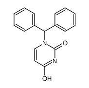 1-benzhydrylpyrimidine-2,4-dione结构式