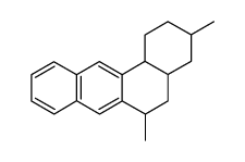 3,6-Dimethyl-1,2,3,4,4a,5,6,12b-octahydro-tetraphen结构式