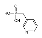 (吡啶-3-基甲基)膦酸结构式