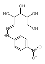L-Arabinose,(4-nitrophenyl)hydrazone (9CI)结构式