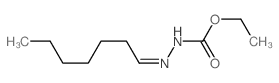 ethyl N-(heptylideneamino)carbamate结构式