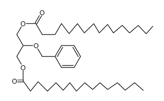 1,3-di-O-palmitoyl-2-O-benzyl-rac-glycerol Structure