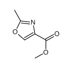2-甲基噁唑-4-羧酸甲酯结构式