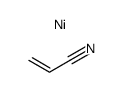 Bis(acrylonitrile)nickel(0) Structure