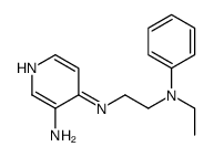 4-N-[2-(N-ethylanilino)ethyl]pyridine-3,4-diamine结构式