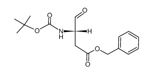 Boc-Asp(OBnzl)-OH Structure
