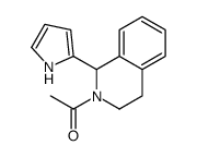 1-[1-(1H-pyrrol-2-yl)-3,4-dihydro-1H-isoquinolin-2-yl]ethanone结构式