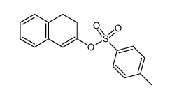 3,4-dihydronaphthalen-2-yl 4-methylbenzenesulfonate Structure