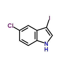 5-Chloro-3-iodoindole Structure