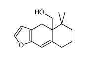 (5,5-dimethyl-5,6,7,8-tetrahydronaphtho[2,3-b]furan-4a(4H)-yl)methanol Structure