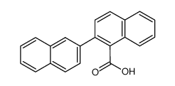 [2,2'-binaphthalene]-1-carboxylic acid Structure