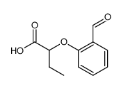 2-(2-Formyl-phenoxy)-butyric acid Structure