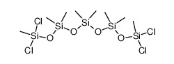 1,1,9,9-tetrachlorooctamethylpentasiloxane结构式